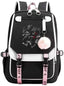 Stray Backpack Merch, Fans Book Bag Casual Backpack (Black4)