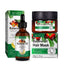 Aliver Batana Oil for Hair & Skin Care,100% Pure & Natural Batana Oil & Raw Batana Oil Hair Mask Set for Nourish & Moisturize Hair and Scalp