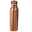 RATAN ENTERPRISES Pure Copper Plane Water Bottle with Lid 900 ML