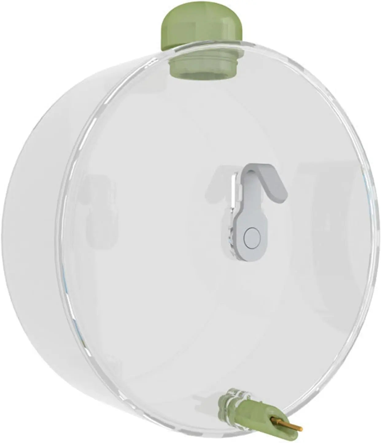 330Ml Automatic Bird Water Dispenser - Touch Needle Mechanism Cage Mounted Parrot Water Bottle with Easy Refilling