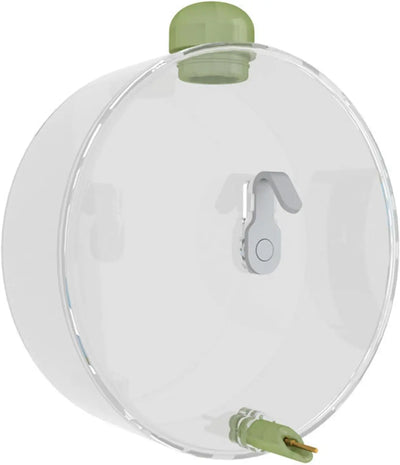 330Ml Automatic Bird Water Dispenser - Touch Needle Mechanism Cage Mounted Parrot Water Bottle with Easy Refilling