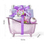Tulip & Orchid Mother'S Day Gifts for Women, Bath and Body Gift Basket, Spa Gift Basket, Spa Kit, Self-Care Set, Spa Kit for Women Gift Set, Birthday, Christmas, Mom Gift, Anniversary, Bath Gift Set