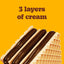 Bauducco Chocolate & Vanilla Wafer Cookies, Single Serve Crispy & Delicate Wafer Cookies, Pack of 20, 28.2Oz