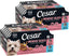 Cesar Classic Loaf in Sauce Wet Dog Food Breakfast Lovers, Smoked Bacon & Egg Flavor, and Scrambled Egg & Sausage Flavor, 3.5 Oz. Easy Peel Trays, Wet Dog Food Variety Pack (12 Count, Pack of 2)