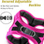 Comfort Fit Dog Harness Soft Padded No Pull Harness with Adjustable Buckles for Small Medium Large Dogs Step in Pet Vest with Easy Control Handle for Walking Jogging Running Training Dogs & Puppies