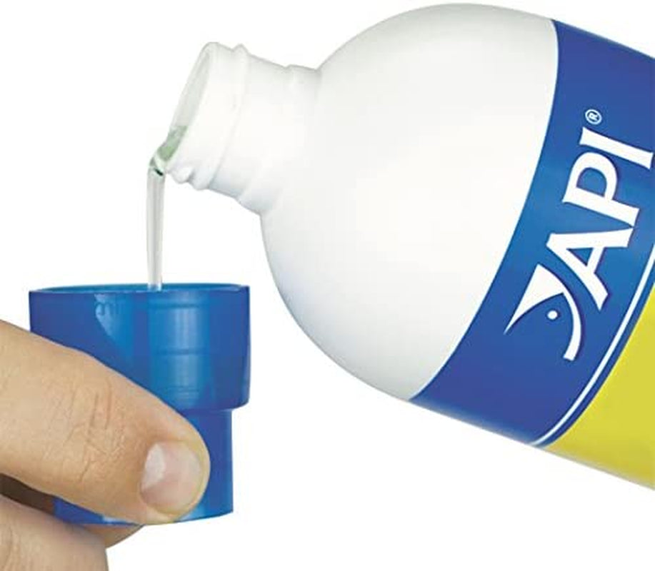 API Aquarium Water Treatment & Trop. Fish Food: Stress Coat 16 Oz, Stress Zyme 16 Oz, Tropical Flakes 1.1 Oz