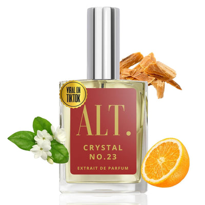 ALT. FRAGRANCES Crystal No. 23 – Inspired by Bac. Roug. 540, Unisex Perfume, Extrait De Parfum, Long Lasting Perfume for Men & Women with Jasmine, Amberwood & Cedar Notes, 60Ml