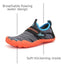 UBFEN Kids Water Shoes for Boys Girls Quick-Dry Swim Aqua Socks | Lightweight, Barefoot-Style, Perfect for Water Parks, Beach, Pool, Kayak, Creek Hiking, Camping, Toddler, Little Kid, Big Kid