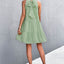 Women'S Sleeveless Halter Dress A-Line Dress