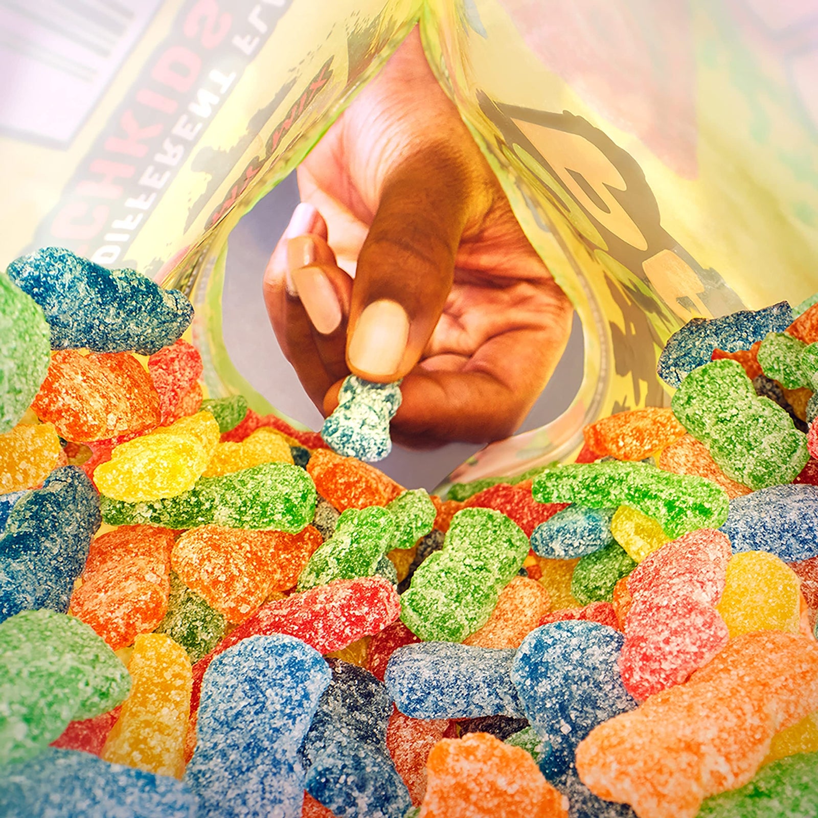 SOUR PATCH KIDS Assorted Soft Chewy Candy 12 Pack 3.6 Ounce Bags