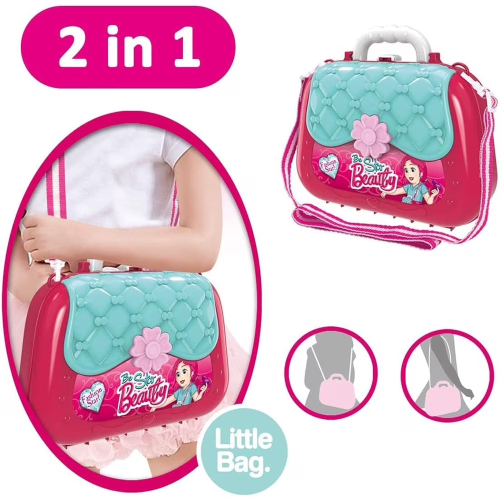 Kids Makeup Set for Little Girls, Play Makeup Kits for Toddler Girls, Toddler Toys for Girls 2 3 4 5 Year Old