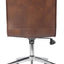 Boss Office Products Modern Vinyl Armless Hospitality Office Chair, Brown