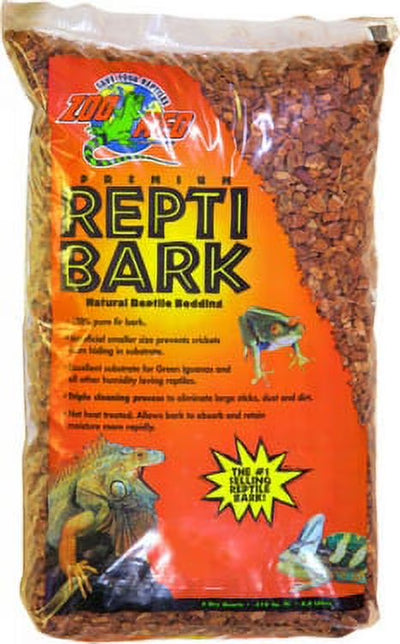 Zoo Med Laboratories Premium Reptibark® Natural Reptile Bedding 8 Quartz