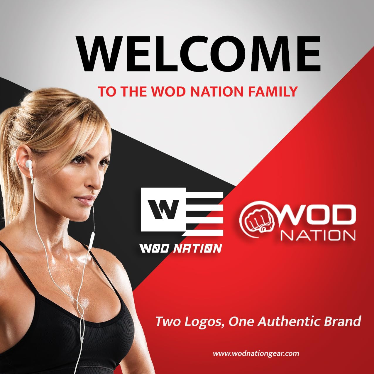 WOD Nation Wrist Wraps & Straps for Gym & Weightlifting (18 Inch) - Essential Weight Lifting Wrist Wraps & Gym Wrist Straps Support for Optimal Powerlifting Performance for Women & Men - Black/Red