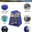 Kingcamp Shower Tent, Portable Privacy Tent Outdoor Camping 1/2 Room Toilet Tents with Shower Bag & Dressing Room for Beach, Camping & Hiking