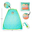 Cocomelon 3Pc Tent Set with Pillow and Flashlight, Aqua, Unisex, Toddler