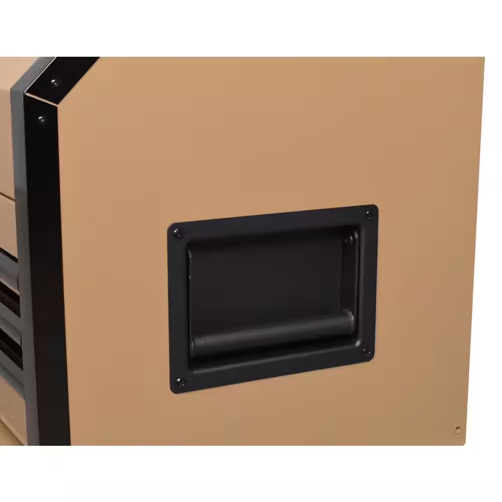Heavy Duty 52 In. W 6-Drawer Matte Tan Top Tool Chest