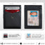 Suavell Slim Wallets for Men. Minimalist Bifold Wallet with Money Clip & ID Window. RFID Blocking Credit Card Holder Front Pocket Wallet, Gifts for Men - Husband Father on Birthday Anniversary.