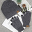 Senker Beanie Hat Winter Warm Cap Soft Thick Slouchy Knit Hats for Men and Women, B-Gray, One Size