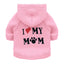 OAVQHLG3B Pet Dog Knitted Sweaters Knitwear Turtleneck Pajamas Soft Winter Warm Puppy Valentine Clothing Christmas Clothes Heart Doggie Apparel for Cats Dogs