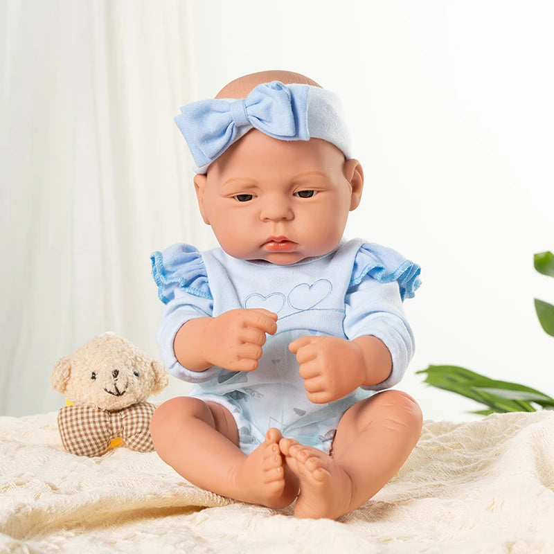 15.75Inch Dolls 40Cm Reborn Dolls Dolls Toys Lifelike Reborn Dolls Full Body Vinyl Dolls Cute Doll Toys Birthday Gift for Women