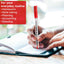 PENSAN Red Ballpoint Pens,1.0 Mm Medium Point, Red Pens, Ergonomic Triangle Grip, 50-Count Pack of Bulk Pens