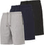 Ultra Performance 3 Pack Mens Shorts Casual Men'S Athletic Short Workout Gym Shorts for Men with Zipper Pockets, Small - 5X