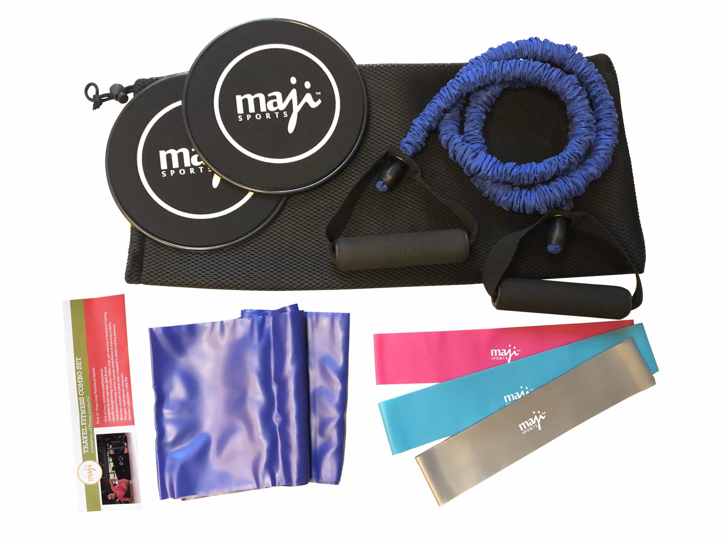 Maji Sports Resistance and Core Fitness Training Bundle