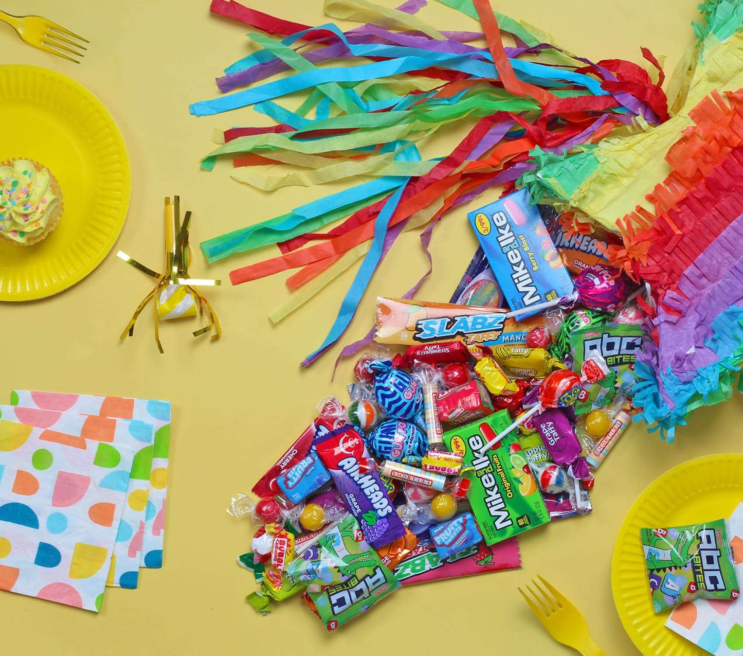 Bulk Lollipops & Candy Mix 5 Lbs Assorted Fruit, Mint & Party