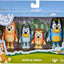 Bluey Family Figure 4-Pack, Poseable Toys with Bingo & Bandit