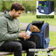 Pecute Cat Backpack Carrier Expandable, Pet Backpack for Cats & Small Dogs up to 11Lbs, with 4-Side Breathable Mesh, Multi-Entry & Lockable Zippers for Travel, Hiking, Camping - Hands Free, Blue