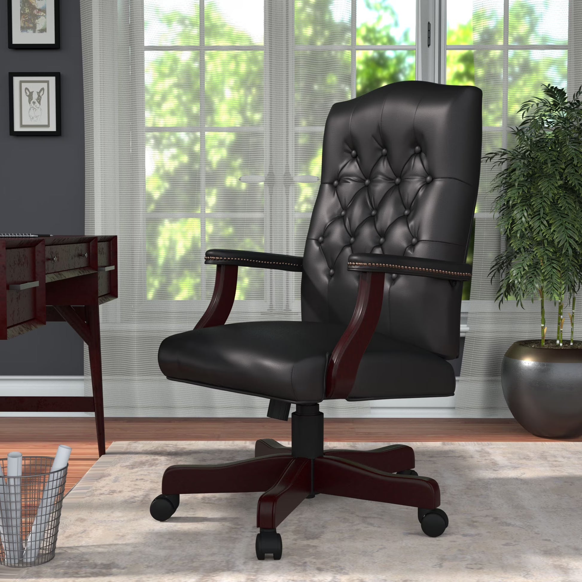 Boss Office Products B905-BK Executive Seating