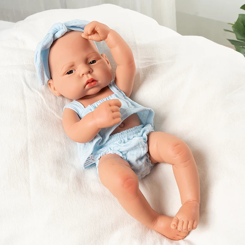 15.75Inch Dolls 40Cm Reborn Dolls Dolls Toys Lifelike Reborn Dolls Full Body Vinyl Dolls Cute Doll Toys Birthday Gift for Women