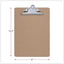 Universal 40304VP Hardboard Clipboard, 1-Inch Capacity, 8 1/2 X 11, Brown, 3/Pack (3401-06102)