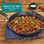 Mirro MIR-19052 10" Pre-Seasoned Ready to Use round Cast Iron Skillet with Helper Handle, Black