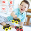 Monster Truck Toy Friction Car for Kid Toddler 360° Rotating (2 Pack)