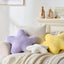 Set of 2 Throw Pillows Star Pillow Couch Pillows Decorative Pillows Bed Pillows Cute Pillows,White 15"