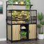 Reptile Tank Stand Terrarium Stand with Accessories Storage 48" X 24" Tabletop
