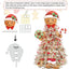 Vloso Gingerbread Christmas Tree Topper, Gingerbread Christmas Decorations