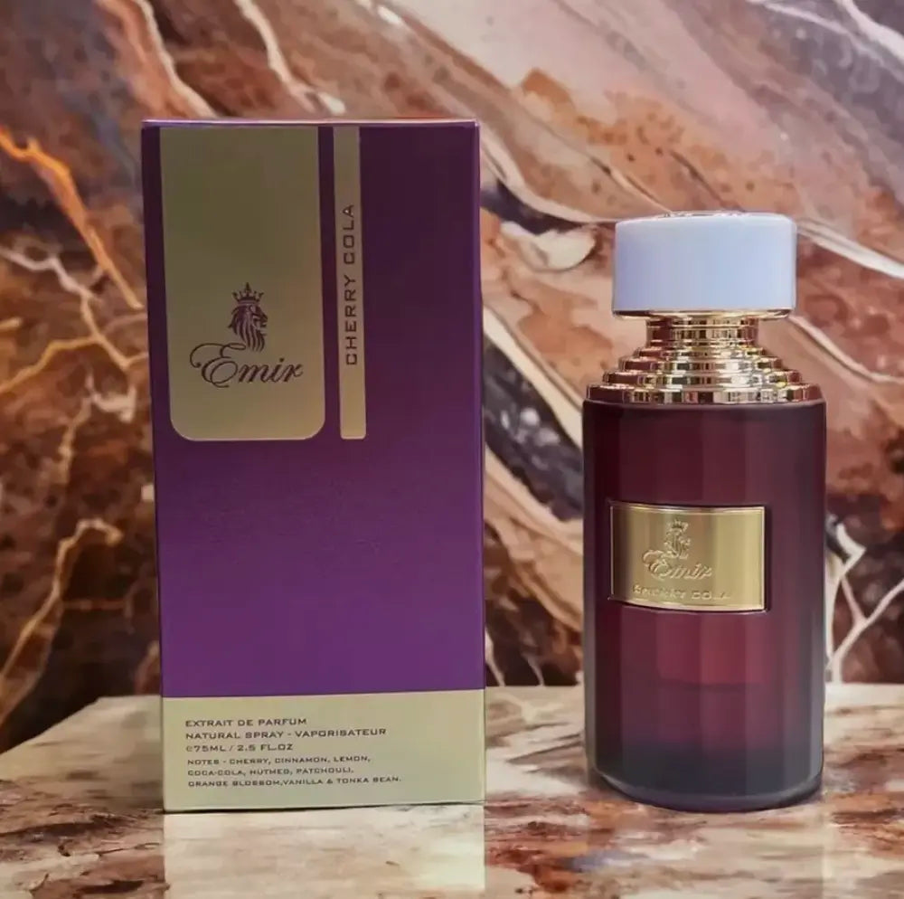 Cherry Cola Emir Perfume Paris Corner EDP Perfume Fragrance 75Ml 2.65 Fl Oz Unisex Fragrance