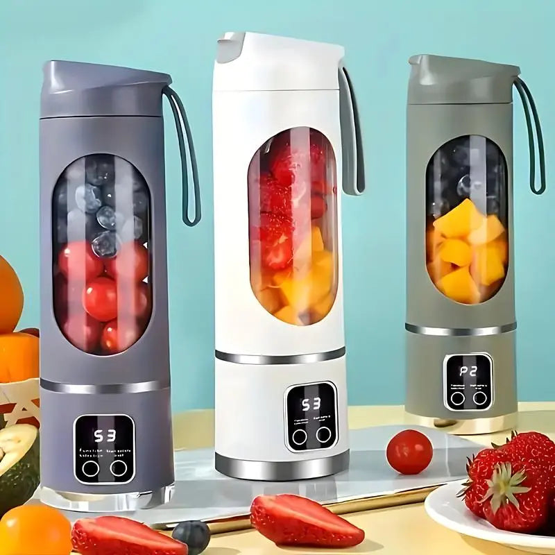 Ultimate Portable Blender! USB Rechargeable & Compact for Smoothies On-The-Go - Perfect Travel, Back to School & Gym! Leak Proof Design, Makes Shakes & Baby Food in Seconds Cup Juicer Rechargeable Mini Blender Vegetable