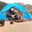 BISINNA 2/4 Person Camping Tent Lightweight Backpacking Tent Waterproof Windproof Two Doors Easy Setup Double Layer Outdoor Tents for Family Camping Hunting Hiking Mountaineering Travel