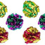Mylar Crinkle Balls Cat Toys Interactive Crinkle Cat Toy Balls Independent Pet Kitten Cat Toys for Fat Cats Kittens Exercise, Soft and Right Size (6 Pack)