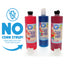 Hypothermias Handcrafted Shaved Ice & Snow Cone Syrup Variety Pack TIGERS BLOOD, ROCK and ROLL, WILD THING (3 Pints - 16 Fl. Oz Each)