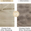 Satisomnia Beige Twin Comforter Set 2 Piece, Lightweight Bed Comforters | No Clumping, Machine Washable, Beige, All-Season Comfort, Soft Breathable, Skin Friendly, Solid, 1 Pillow Sham