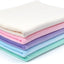 Kullaloo Plush Fabric | Precut Fabric Bundle: 5 Pieces Solid Minky Fabric for Sewing | 19.5X29.5 Each | for Plushies, Baby Blankets, Pillows, Dog Beds, Apparel | Pastel Colors Minky Fabric Pack