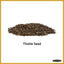 Premium 10 Lb. Thistle Nyjer Bird Seed Food for Finches and More Wild Bird Feed