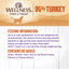 Wellness 95% Turkey Natural Wet Grain Free Canned Dog Food, 13.2-Ounce Can (Pack of 12)