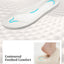 Familyfairy Women'S Fluffy Faux Fur Slippers Comfy Open Toe Two Band Slides with Fleece Lining and Rubber Sole