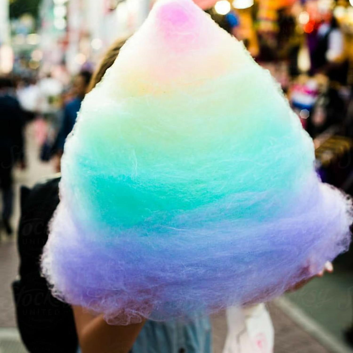 Cotton Candy Floss Sugarblue Raspberry, Pink Vanilla, & Cherry- 3.25 Lbs per Carton. Total 9.75Lbs